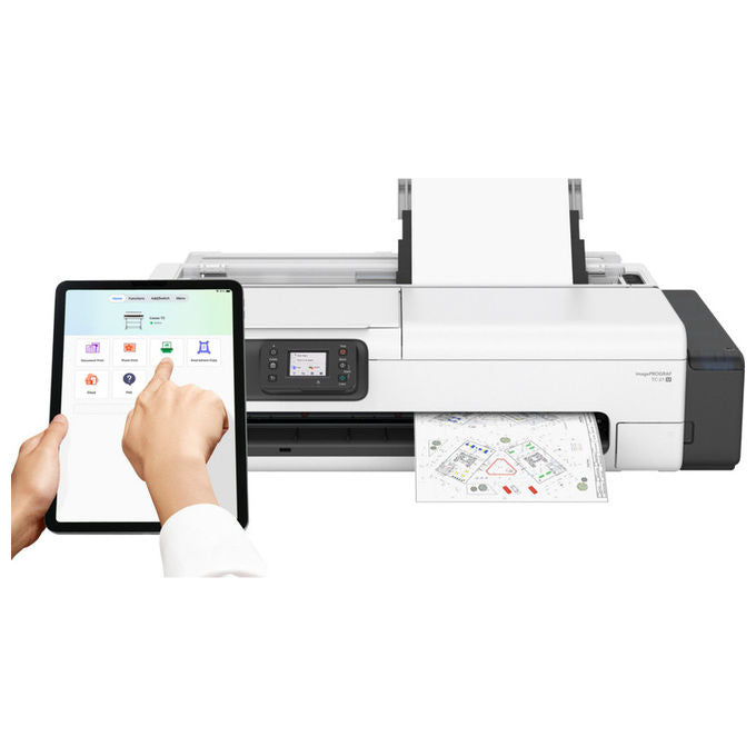Canon ImagePROGRAF TC-21M, Stampante Grandi Formati, A colori, A1, Ethernet LAN, Wi-Fi