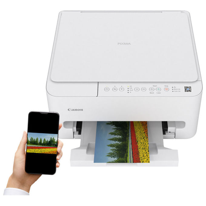 Canon, Stampante Multifunzione a Inchiostro PIXMA TS4150i, A4, Wi-Fi, Colori