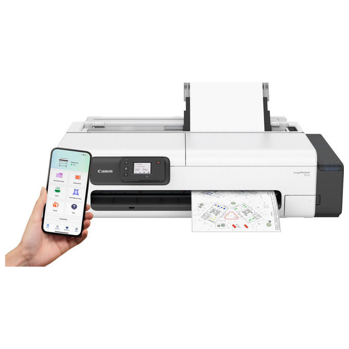 Canon imagePROGRAF TC-21, Stampante Grandi Formati, A1, Wi-Fi, A Colori