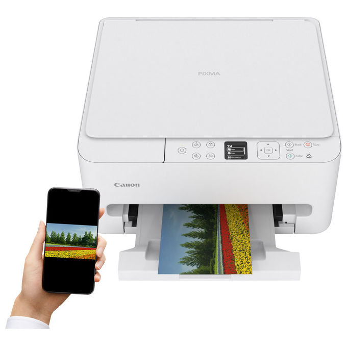 Canon PIXMA TS6550i, Stampante Multifunzione a Getto d'Inchiostro, A4, Wi-Fi