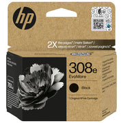 HP 308e, Cartuccia Inchiostro Nero Originale EvoMore