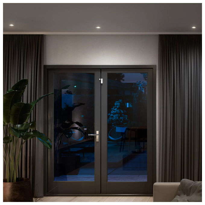 Philips Hue, Sensore di Contatto Secure, Bianco, Doppio Pacco