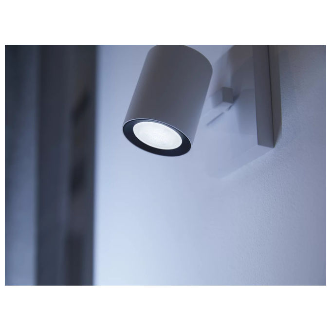 Philips, Faretto Connesso GU10 White Ambiance, LED 5W, Confezione da 3