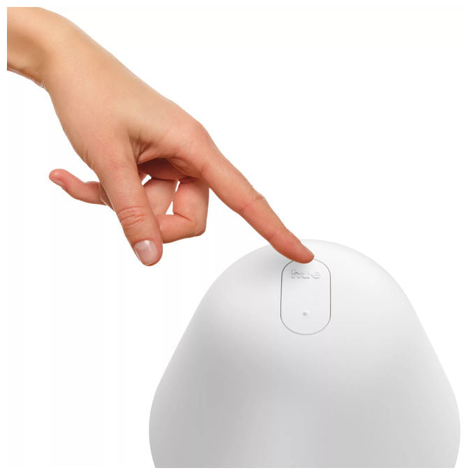 Philips Hue, Lampada da Tavolo Twilight, Bianca, Luce per Sveglia e Sonno