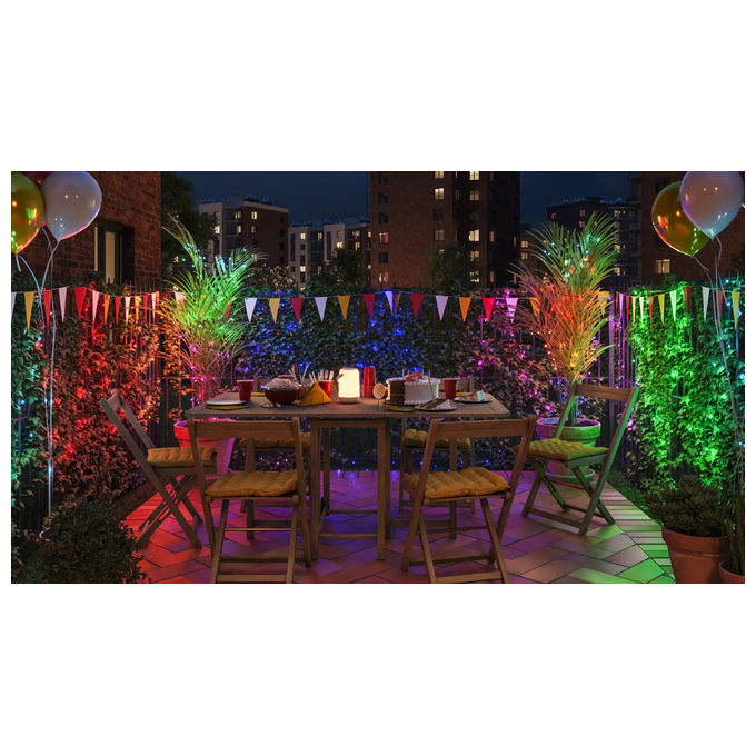 WiZ Philips, Catena Luminosa LED Intelligente 20 m Fairy Light