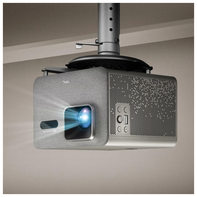 BenQ, Proiettore a Corto Raggio, 3000 ANSI Lumen, DLP, UHD 4K, Grigio, con Google TV