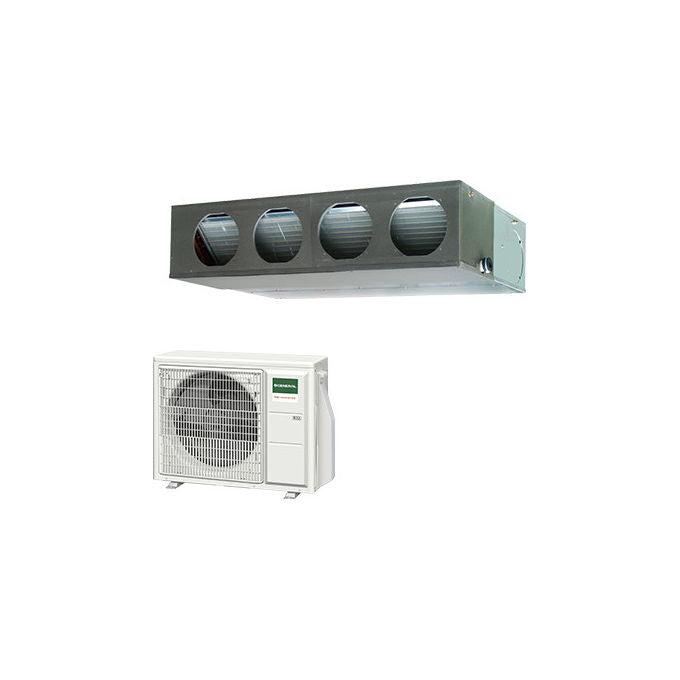 Fujitsu General, Condizionatore Fisso, Unita' Interna Canalizzabile, 22000 BTU, Bianco