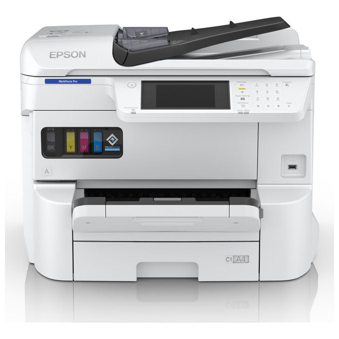 Epson WorkForce Pro EM-C7100DWF, Stampante A Inchiostro A3+, Wi-Fi, 35 ppm