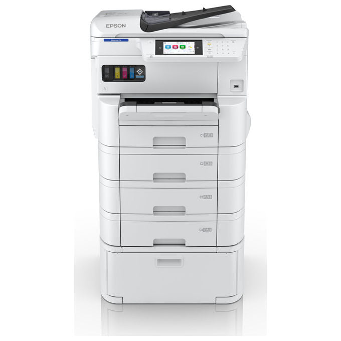 Epson WorkForce Pro EM-C7100DWF, Stampante A Inchiostro A3+, Wi-Fi, 35 ppm