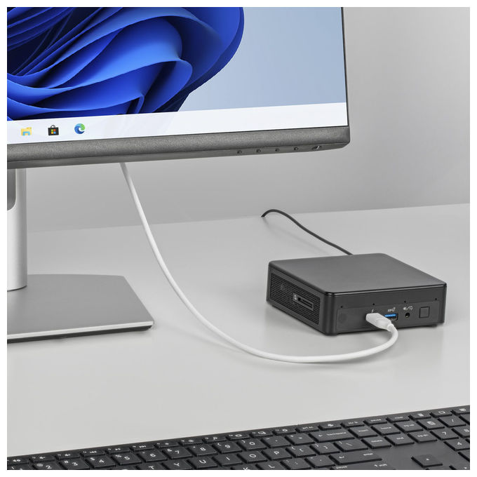 StarTech.com, Cavo USB-C a DisplayPort 1.2, 2m, 4K 60 Hz, Bidirezionale, Bianco