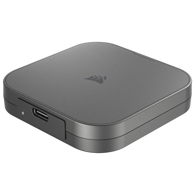 Corsair CSSD-EX300U2TB EX300U SSD Esterno Portatile 2TB USB Type-C 3.2 Gen 2 1100 MB-s MagSafe colore Grigio