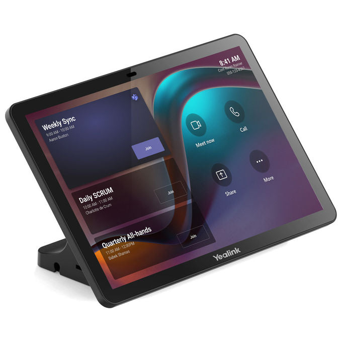 Yealink CTP25, Display per Sale Riunioni 25,6 cm (10.1''), Touchscreen Nero