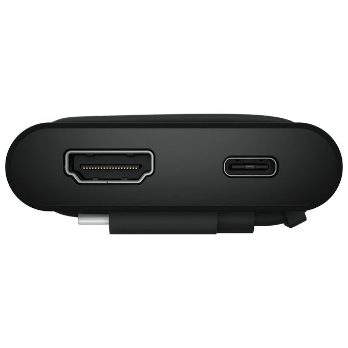 Dell, Adattatore USB-C 4-in-1 DA225, USB 3.2 Gen 1, Nero