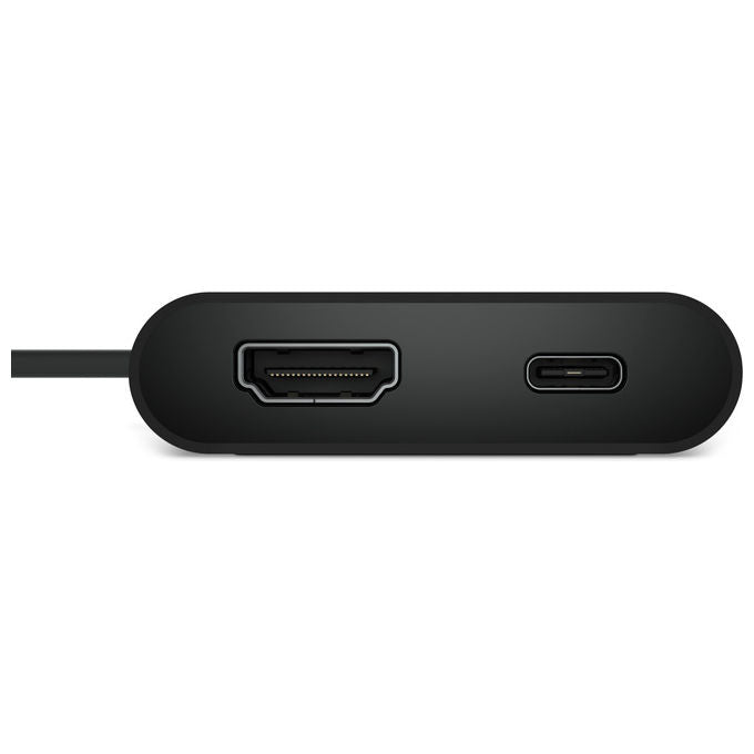 Dell, Adattatore USB-C 4-in-1 DA225, USB 3.2 Gen 1, Nero