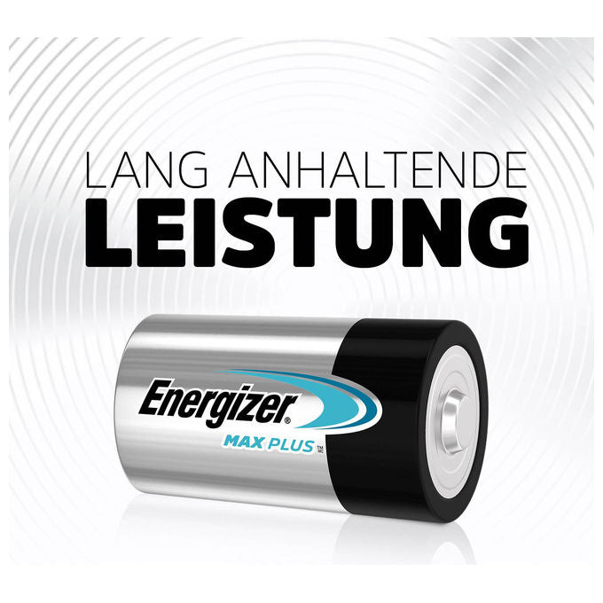 Energizer Max Plus, Batteria Alcalina D, Confezione da 20