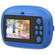 Celly, KidsCamPrint Blu, Fotocamera instantanea per bambini