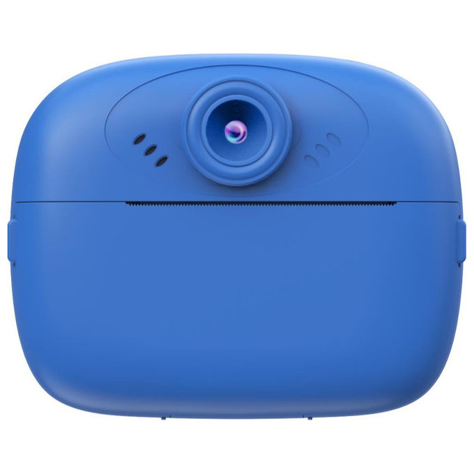 Celly, KidsCamPrint Blu, Fotocamera instantanea per bambini