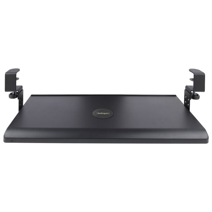 StarTech.com, Porta Tastiera Estraibile, Scrivania, Ergonomica, Morsetto a C, Regolabile Fino a 12Kg