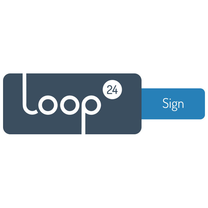 Loop24 Audio Video Solutions, Licenza LoopSign Full, 1 anno, Pr. Screen