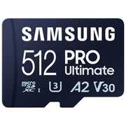 Samsung, MicroSD PRO Ultimate, 512GB, Card di Memoria