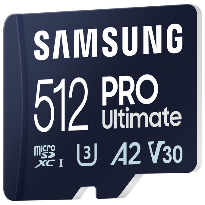 Samsung, MicroSD PRO Ultimate, 512GB, Card di Memoria