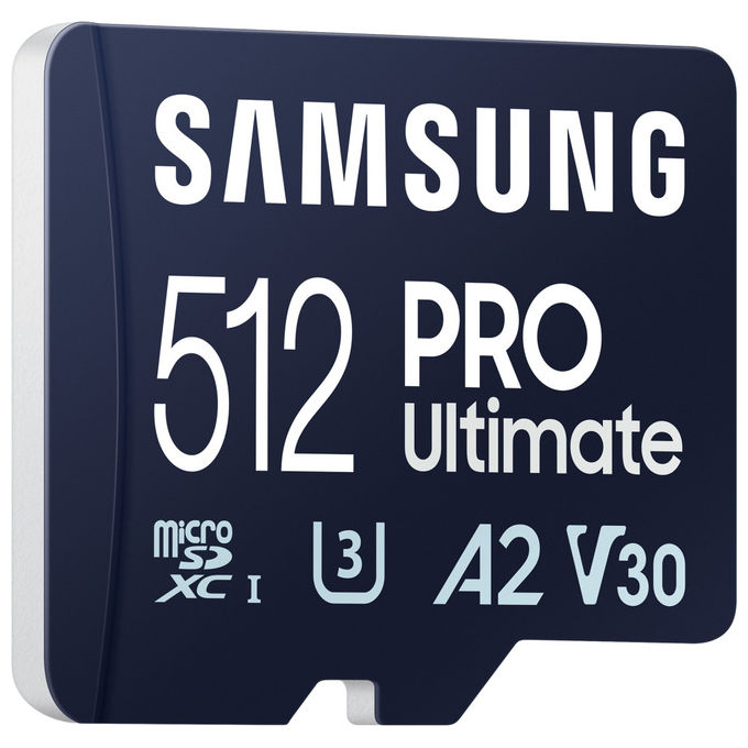 Samsung, MicroSD PRO Ultimate, 512GB, Card di Memoria