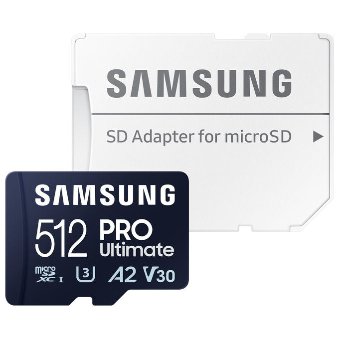Samsung, MicroSD PRO Ultimate, 512GB, Card di Memoria