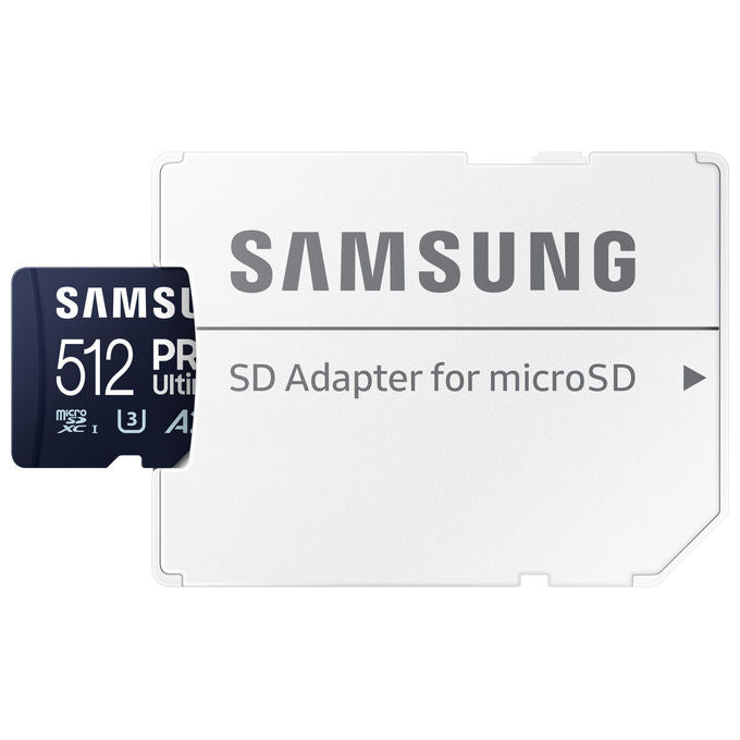 Samsung, MicroSD PRO Ultimate, 512GB, Card di Memoria