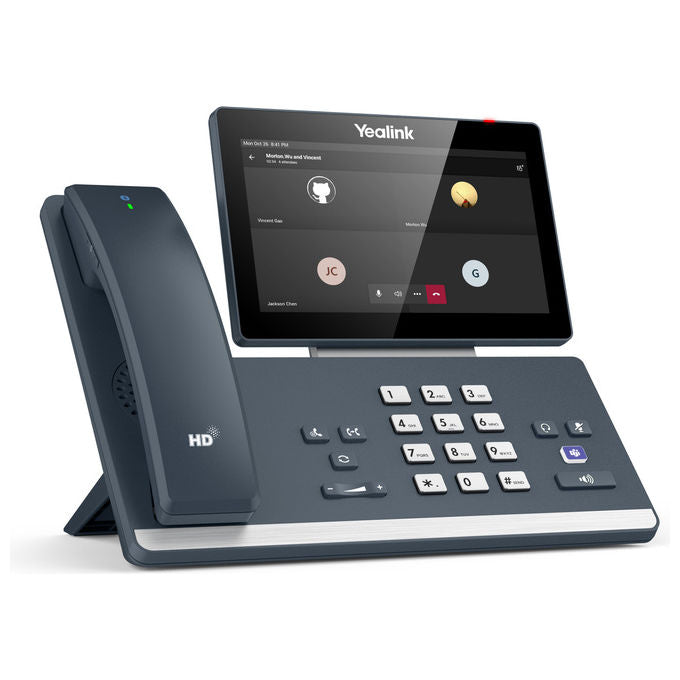 Yealink, MP58-WH E2, Telefono IP, Grigio, con LCD, Wi-Fi e Bluetooth, Teams