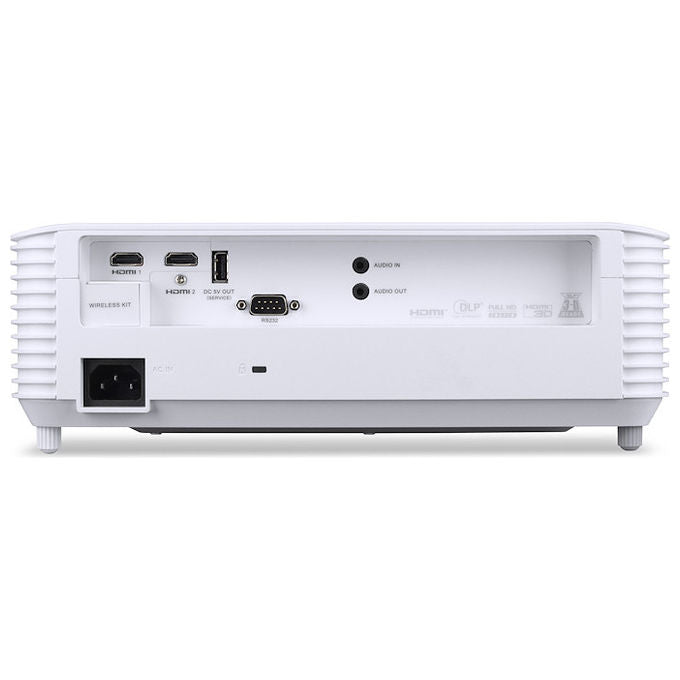 Acer P1558I, Proiettore DLP, 5200 Lumen, WUXGA, Compatibilita' 3D, Bianco