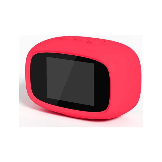 Nilox, Action Cam per Bambini, 12 MP, Full HD, NXACKIDSRED, Rosso