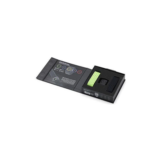 Nilox, Smart Armband HRM, Fitness Tracker con Sensore Ottico e Indicatori LED, Resistente all'Acqua