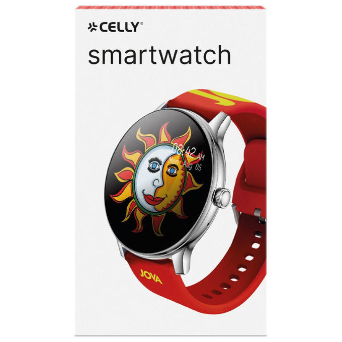 Celly, Smartwatch Limited Edition Palajova, Display 13'', Monitoraggio Frequenza Cardiaca, IP67