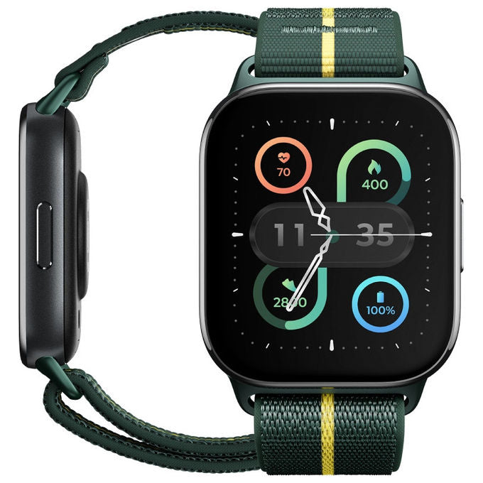 Motorola, Moto Watch Fit, Smartwatch, Display OLED 1.9'', GPS, Verde e Grigio