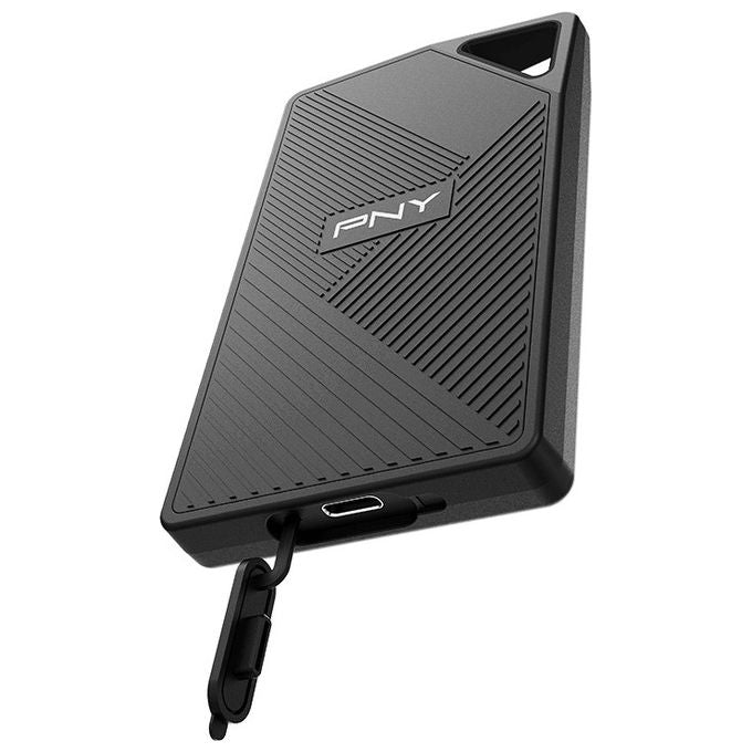 PNY RP60, 1TB SSD Portatile USB 3.2, Unita' Esterna a Stato Solido Tipo-C Nero
