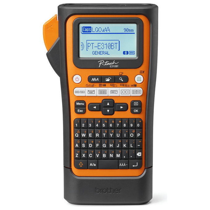 Brother Stampante per Etichette termica PT-E310BTVP 180 x 180 DPI 20 mm-s Bluetooth QWERTY