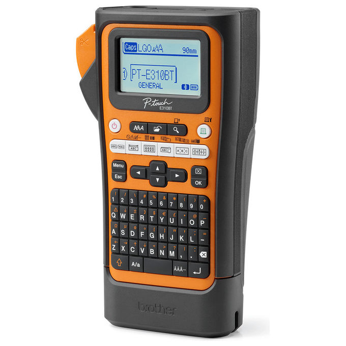 Brother Stampante per Etichette termica PT-E310BTVP 180 x 180 DPI 20 mm-s Bluetooth QWERTY