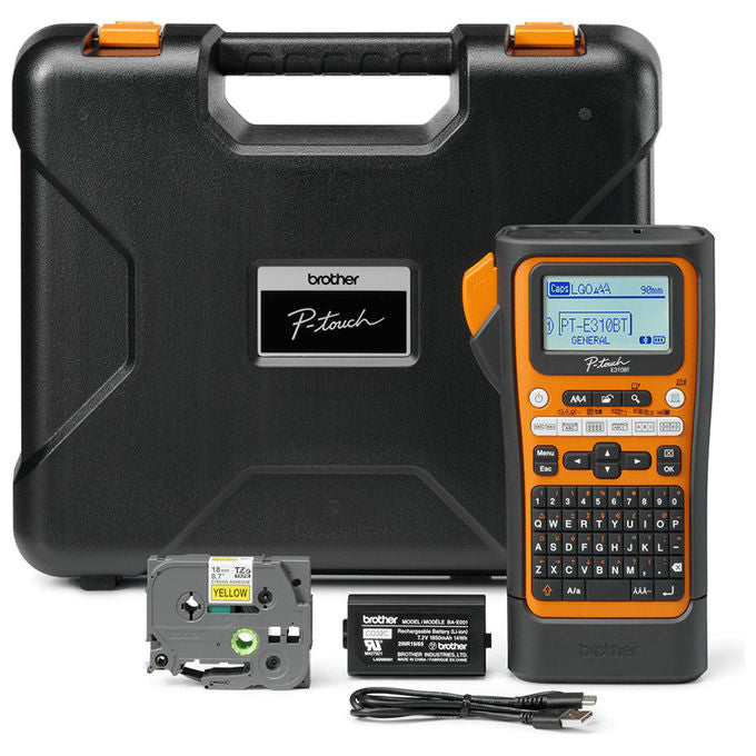 Brother Stampante per Etichette termica PT-E310BTVP 180 x 180 DPI 20 mm-s Bluetooth QWERTY