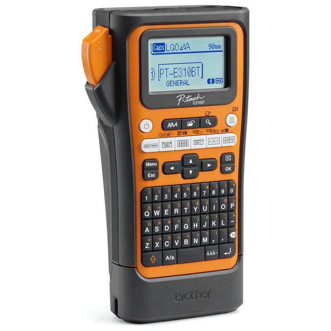 Brother Stampante per Etichette termica PT-E310BTVP 180 x 180 DPI 20 mm-s Bluetooth QWERTY