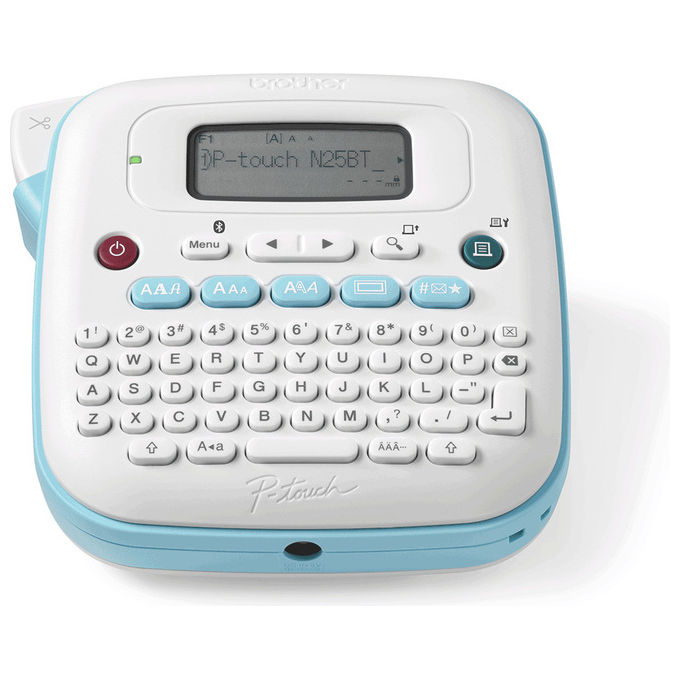 Brother, Stampante Etichette PT-N25BT, Trasferimento Termico, A Colori, Wireless Bluetooth
