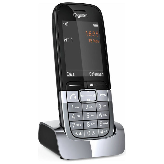 Gigaset SL850H PRO Telefono Cordless DECT Bluetooth 5.1 Display 2.4'' HD Voice USB-C Autonomia 12h colore Titanio
