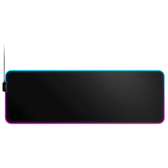 SteelSeries 63826 QcK Prism Cloth Tappetino per Mouse Gaming XL RGB 2 Zone 900x300 mm colore Nero
