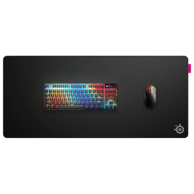 Steelseries, Tappetino Mouse QcK XL, Performance Speed, Gaming, Nero