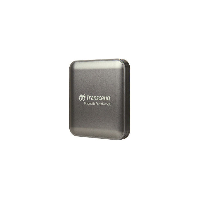 Transcend, SSD Esterno, 2 TB, USB Tipo-C, Grigio