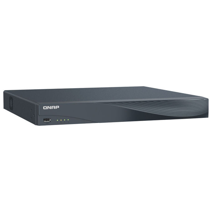 QNAP, TVR-AI200, 1U Nero, NVR 16 Canali