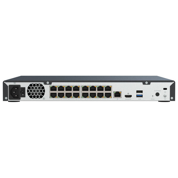 QNAP, TVR-AI200, 1U Nero, NVR 16 Canali