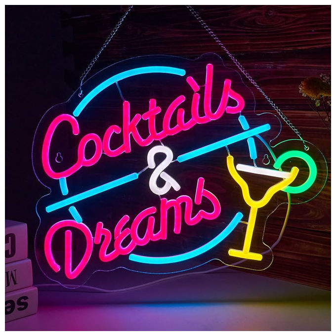 Lumineo, Neon Led USB Cocktails Decorativo