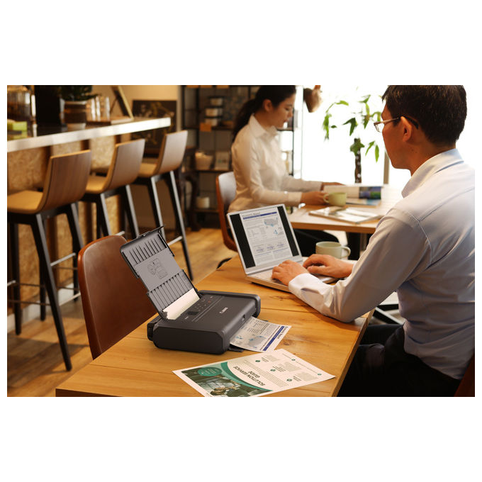 Canon, Stampante a Getto d'Inchiostro a Colori, Maxify BX110, 4800 x 1200 DPI, A4, Wi-Fi