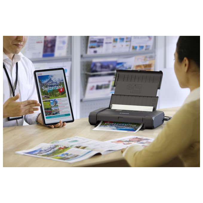 Canon, Stampante a Getto d'Inchiostro a Colori, Maxify BX110, 4800 x 1200 DPI, A4, Wi-Fi