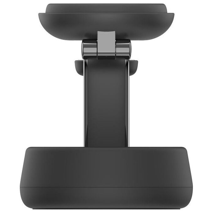 Belkin, Caricatore Magnetico Wireless 3 in 1, Qi2 25W, Ricarica Rapida, Nero, per Fitness Tracker, Cuffie, Smartphone e Orologio